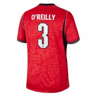 Stroje piłkarskie Anglia Nico O'Reilly #3 Koszulka Wyjazdowej MŚ 2026 Krótki Rękaw